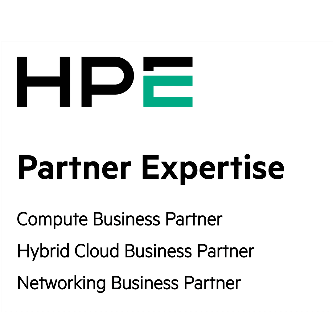 HPE Partner Expertise — Compute Business Partner, Hybrid Cloud Business Partner, Networking Business Partner